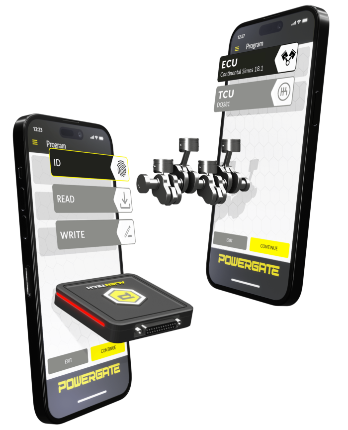 Alientech Powergate 4 Kundenflasher Hardware